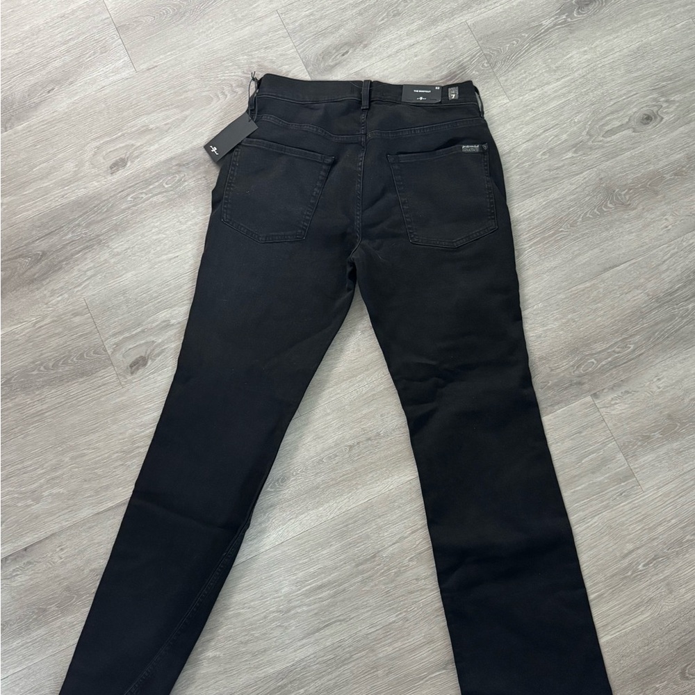 7 For All Mankind MEN’s  Black Denim Pants
